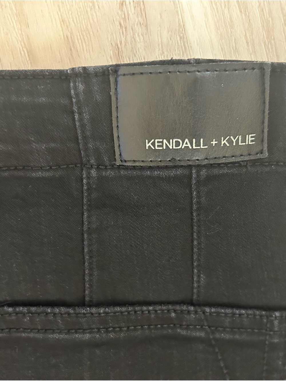 Kendall + Kylie Icon Shorts Black High Rise Women’s 11/30 Button Fly Denim - Picture 12 of 12